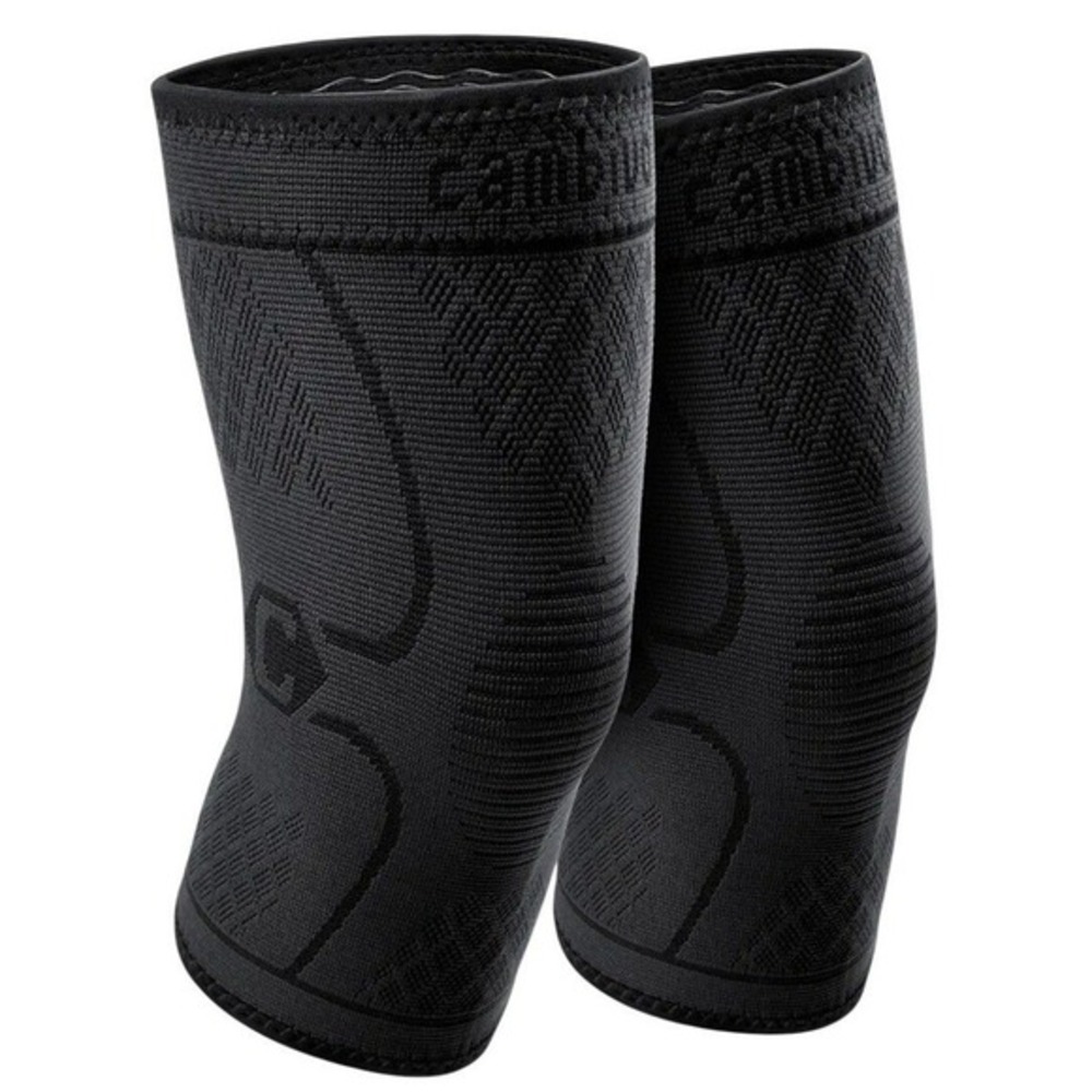 Cambivo NS10 Knee Compression Sleeve 2 Pack Support for Men Women Black New